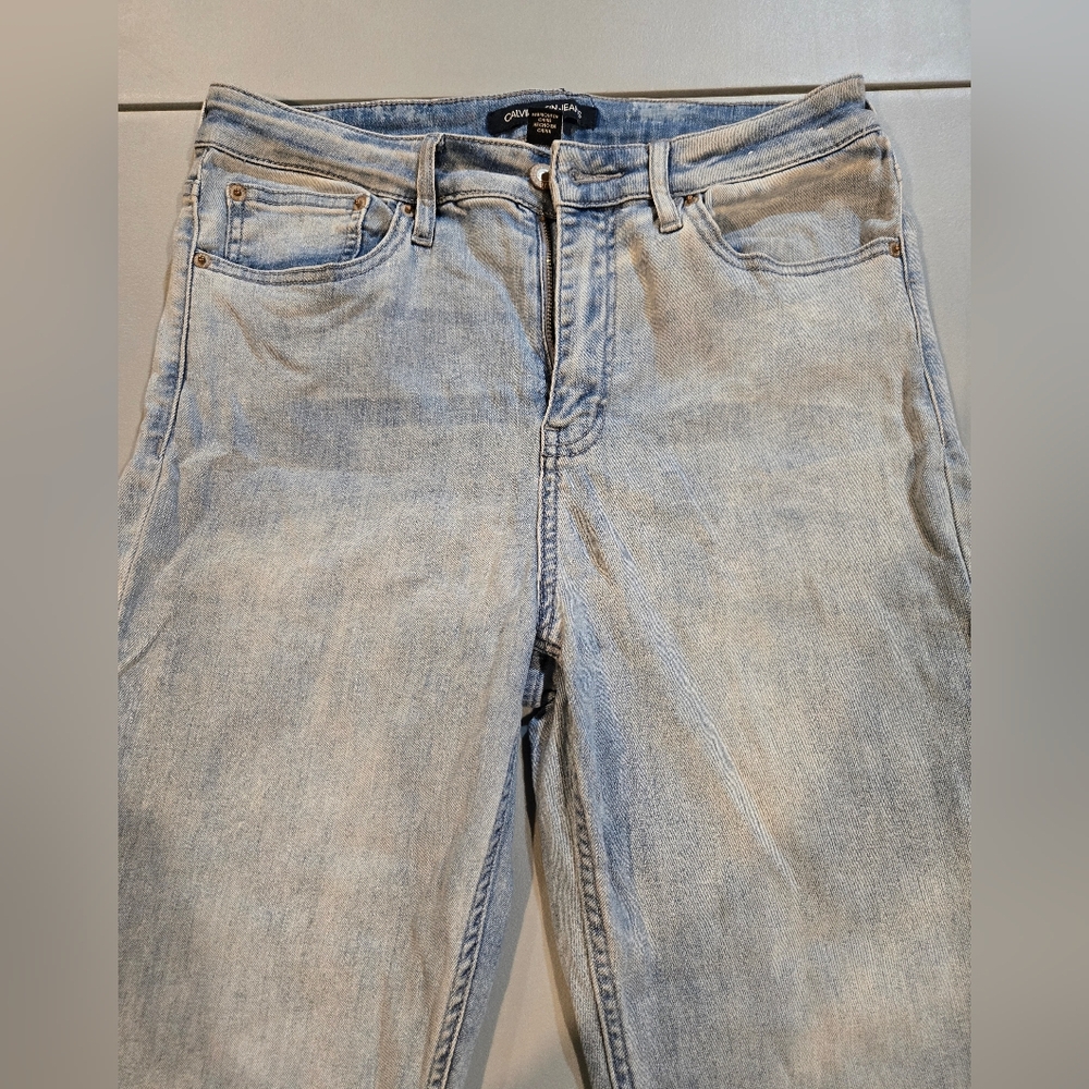 Calvin Klein Jeans Light Blue Denim (7c2) - Picture 3 of 9